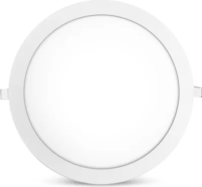Produktbild von 24w Ultra Slim LED Panel Einbauleuchte Deckeneinbau Panelleuchte Deckenlampe Neutralweiß Rund Ø 300mm