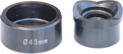 Produktbild von Runde Lochstanze Ø 43 mm für Blech