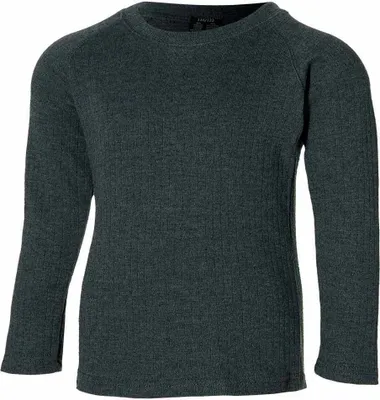 Produktbild von Heatkeeper Kinder Thermoshirt Langarm Comfort Anthrazit - Thermounterwäsche - Funktionsshirt - Ski - Snowboard - Wintersport - Größe 128/134