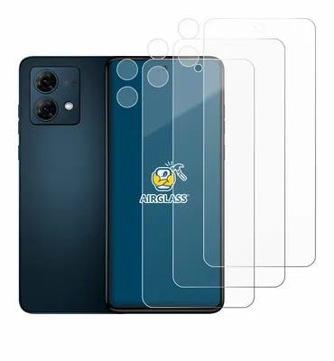 Produktbild von 3x BROTECT Schutzglas für Motorola Moto G84 (Display+Kamera) Schutzfolie Panzer Folie Glas Display Schutz klar