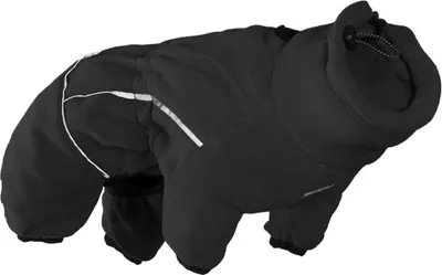 Produktbild von Hurtta Microfleece overall Schwarz 20S