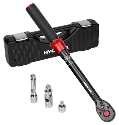 Productafbeelding van HYCHIKA momentsleutel 3/8", 10-60 Nm, ±2% precisie, dubbele schaal