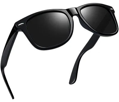 Produktbild von Joopin Schwarze Sonnenbrille Polarisiert Klassisch Herren Damen UV400