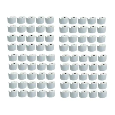 Produktbild von Montegoni Etikettenrolle Versandetiketten Rolle 100x150mm, Thermoetiketten für Zebra MUNBYN Dymo Thermodrucker | DHL UPS DPD kompatibel