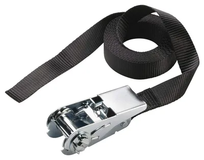 Produktbild von Master Lock 3223EURDAT - Zurrgurt mit Ratsche ohne Haken 2,50m- mit gedrucktem Logo