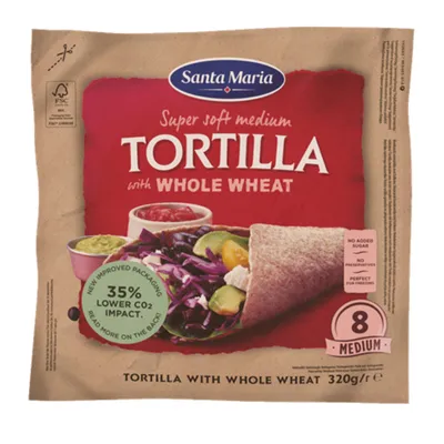 Zdjęcie produktu dla Santa Maria Original Super Soft średnio miękka tortilla pszenna 320g