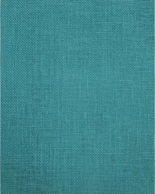 Productafbeelding van Evenweave stof, Permin Lino, voorgesneden, 28 ct., kleur 076, 241 Riviera Aqua, borduurstof, 100% linnen, 46x46 cm