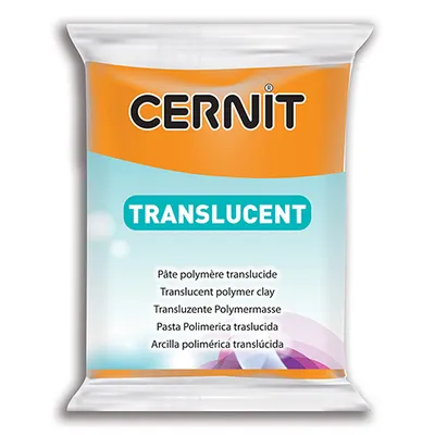 Produktbild von Cernit Translucent  63 x 55 x 15 mm 56 g orange