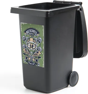 Produktbild von MuchoWow® - Mültonnen-sticker - Sticker - Aufkleber für die Mülltonne