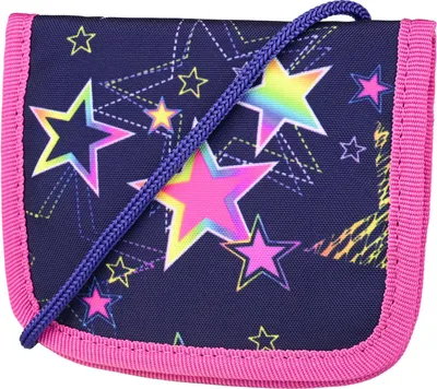 Produktbild von McNeill Brustbeutel Geldbörse Neck Pouch Stars bunt