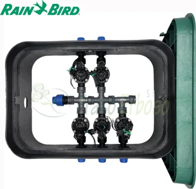 Produktbild von PA-HV-5 - 1" 5-Zonen-Ventilkasten mit Rain Bird Komponenten