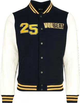 Produktbild von Volbeat Collegejacke Herren Goatwing 25 Years Varsity Jacket multicolor L