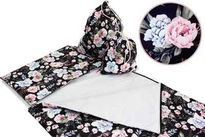 Produktbild von KINDER SCHLAFSACK 70x125 cm  mit Reißverschluss 100 % Baumwolle MUSTER F2