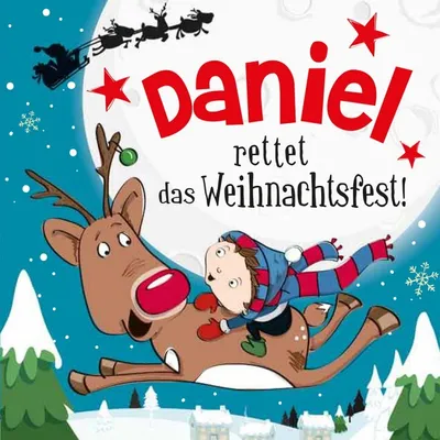 Produktbild von Namens-Weihnachtsbuch - Deine persönliche Weihnachtsgeschichte mit Namen Daniel