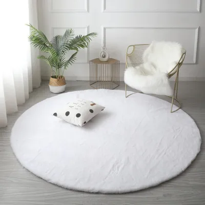 Image de Rabbit Strado tapis rond 140x140 blanc