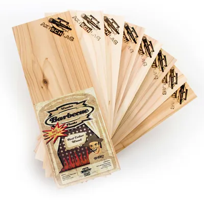Produktbild von Axtschlag Wood Planks Western Red Cedar - BBQ Party Pack - 300x111x11