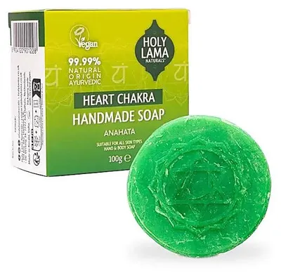 Productafbeelding van Heilige Lama Zeep Hartchakra - set van 2 stuks - 100 G