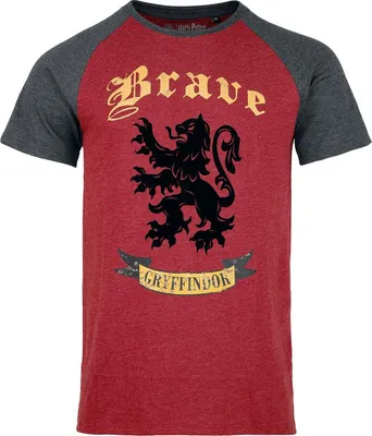 Produktbild von Harry Potter T-Shirt Herren Gryffindor - Brave multicolor L