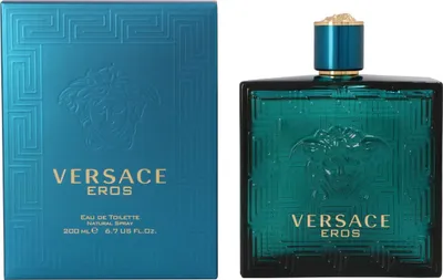 Produktbild von Versace Eros, Männer, 200 ml, Nicht nachfüllbare Flasche, Spray, 1 Stück(e)