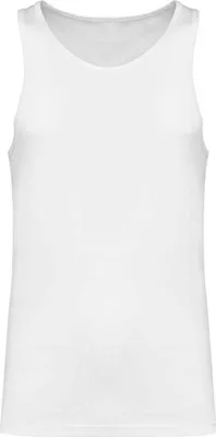 Image de Kariban - Haut sans manches écologique pour homme PC7643 (L) (Blanc)