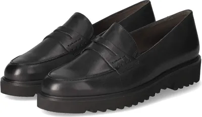 Produktbild von Paul Green Damen Loafer/ Slipper Schwarz GlattlederGröße:37
