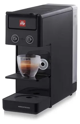 Produktbild von Illy Y3.3, Pad-Kaffeemaschine, 0,75 l, Kaffeekapsel, 1250 W, Schwarz