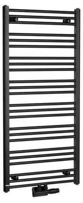 Produktbild von Bruckner ALBRECHT Badheizkörper 600x1250 mm, Mittelanschluss, schwarz matt