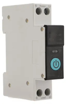Immagine prodotto di Interruttore automatico su guida DIN, interruttore WLAN intelligente, telecomando per cellulare, 3 modalità di temporizzazione per elettrodomestici, 40 A