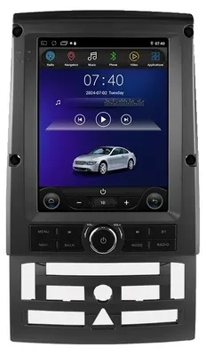Immagine prodotto di Autoradio, schermo intelligente, lettore multimediale video, compatibile con Peugeot 407 dal 2004 al 2011, modello P1L