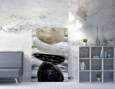 Produktbild von Wallity, WY246- WRZ1276, Bunt, Leinwandbilder, 70 x 100 cm, 50% Baumwolle / 50% Polyester