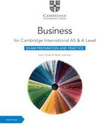 Obrázok produktu pre Cambridge International as & a Level Business Exam Preparation and Practice with Digital Access (2 Years)