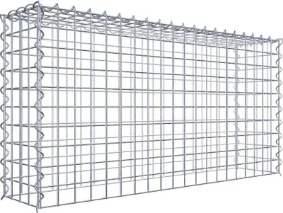 Produktbild von Anbaugabione Typ 3 100 cm x 50 cm x 20 cm (L x H x T), Maschenweite 5 cm x 5 cm, Spirale