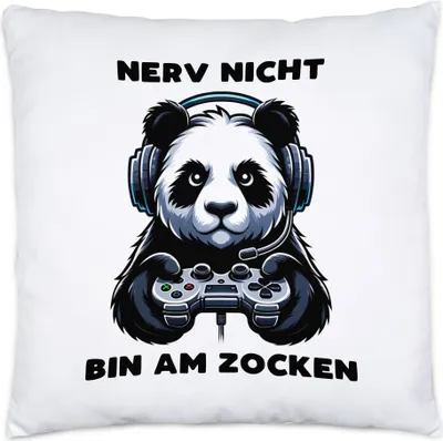 Produktbild von Nerv nicht Bin am zocken Koala-Bär Kissen Inkl. Füllung - Gaming Konsole Humor