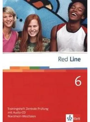 Zdjęcie produktu dla Red Line 06. Trainingsheft Zentrale Prüfung Nordrhein-Westfalen mit Audio-CD