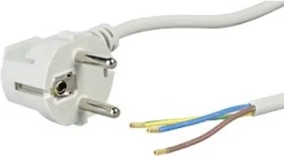Produktbild von DOTLUX Netzkabel inkl. Schukostecker 1,8m grau