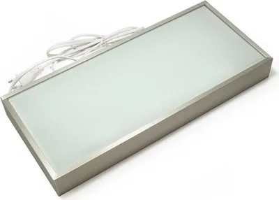 Produktbild von LED Denver Emotion Glasbodenleuchte 450 mm - Edelstahloptik, warmweiß - kaltweiß, dimmbar
