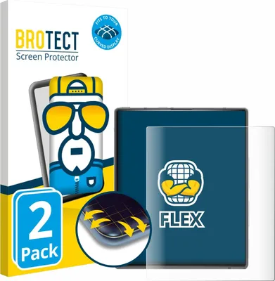 Produktbild von 2x BROTECT Fullscreen Schutzfolie für Ikko MindOne Pro Displayschutz Folie Fullcover Klar Transparent