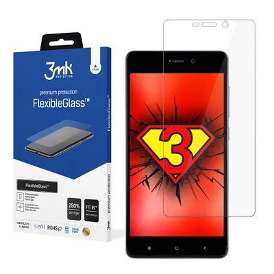 Produktbild von 3mk Display Hybridglas FlexibleGlass für Xiaomi Redmi 4 Pro 0,3mm 7H