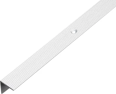 Produktbild von Alberts Treppenkanten-Schutzprofil | Aluminium, silberfarbig eloxiert | 1000 x 21 x 21 mm