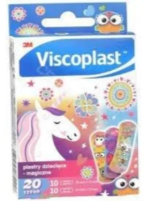 Immagine prodotto di Cerotti magici in Viscoplast per bambini 20 pezzi.