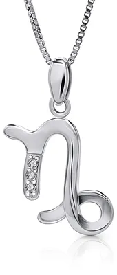 Produktbild von AMITSCHI® Sternzeichen-Kette aus 925 Sterling Silber - [verstellbare Sternzeiche