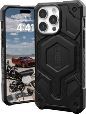 Image de Uag Monarch Pro Case With Magsafe For Iphone 15 Pro - Carbon Black