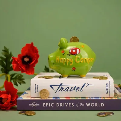 Produktbild von KCG - Sparschwein - Happy Camper - Klein