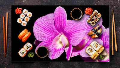 Produktbild von Glasschutzplatte für den Herd 90x52 Orchidea