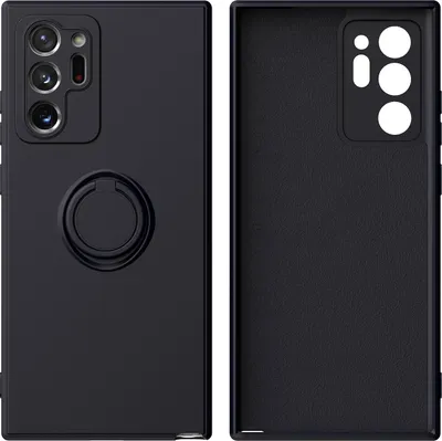 Produktbild von Galaxy Note 20 Ultra Handyhülle, Ring Halter Ständer Kratzfeste Weiche Silikon schutzhülle für Samsung Galaxy Note 20 Ultra 5G