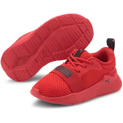 Produktbild von PUMA Wired Run AC Kinder Sneaker high risk red/puma black 20