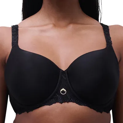 Produktbild von Chantelle Majestic Schalen-BH mit Spacer Cup Leicht und atmungsaktiv, Glatte Cups für unsichtbaren Look, Florale Stickerei
