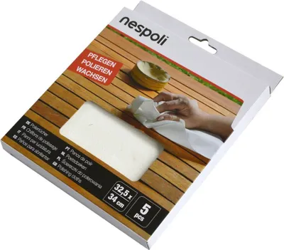 Produktbild von Nespoli Poliertuch 32,5 x 34 cm 5er Pack