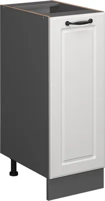 Produktbild von Apothekerschrank Vicco R-Line Weiß Landhaus 30 cm ohne Arbeitsplatte, Model 37833