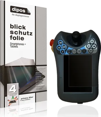 Produktbild von Blickschutzfolie für  IRC5 FlexPendant TPU4 matt Schutzfolie Folie Display Schutz dipos